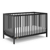 Graco Teddi 5-in-1 Convertible Crib - Black