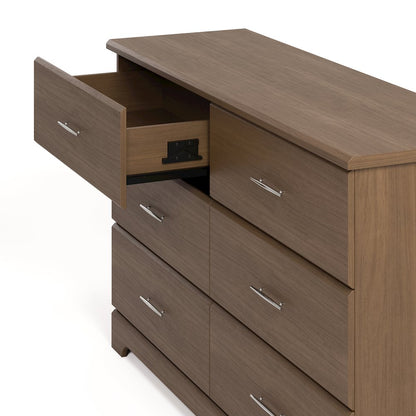 Brookside 6-Drawer Dresser- Hazelnut