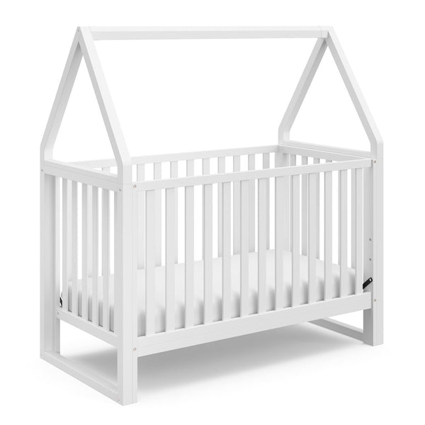Storkcraft Orchard 6-in-1 Convertible Crib (White) – GREENGUARD Gold Certified