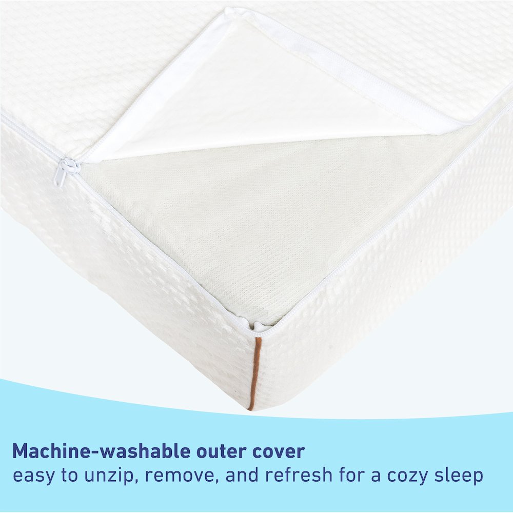 Graco Premium Dual-Comfort 6-Inch Crib & Toddler Mattress