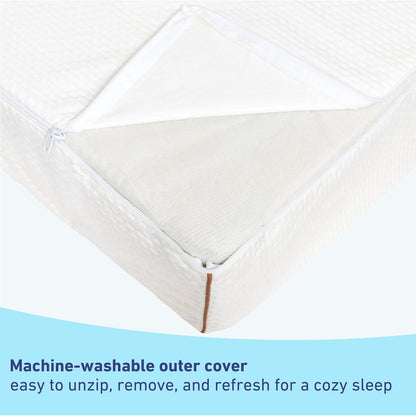Graco Premium Dual-Comfort 6-Inch Crib & Toddler Mattress
