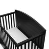 Graco Bellwood 5-in-1 Convertible Crib with Drawer (Black)