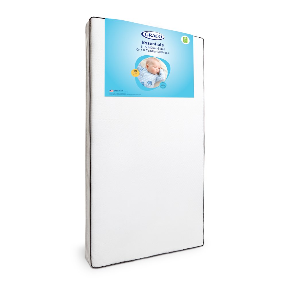 Essentials 6-Inch Dual-Sided Baby Crib & Toddler Bed Mattress
