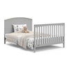 Graco Bellwood 5-in-1 Convertible Crib with Drawer (Pebble Gray)