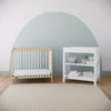 Graco Teddi 4-in-1 Convertible Mini Crib - Natural with White