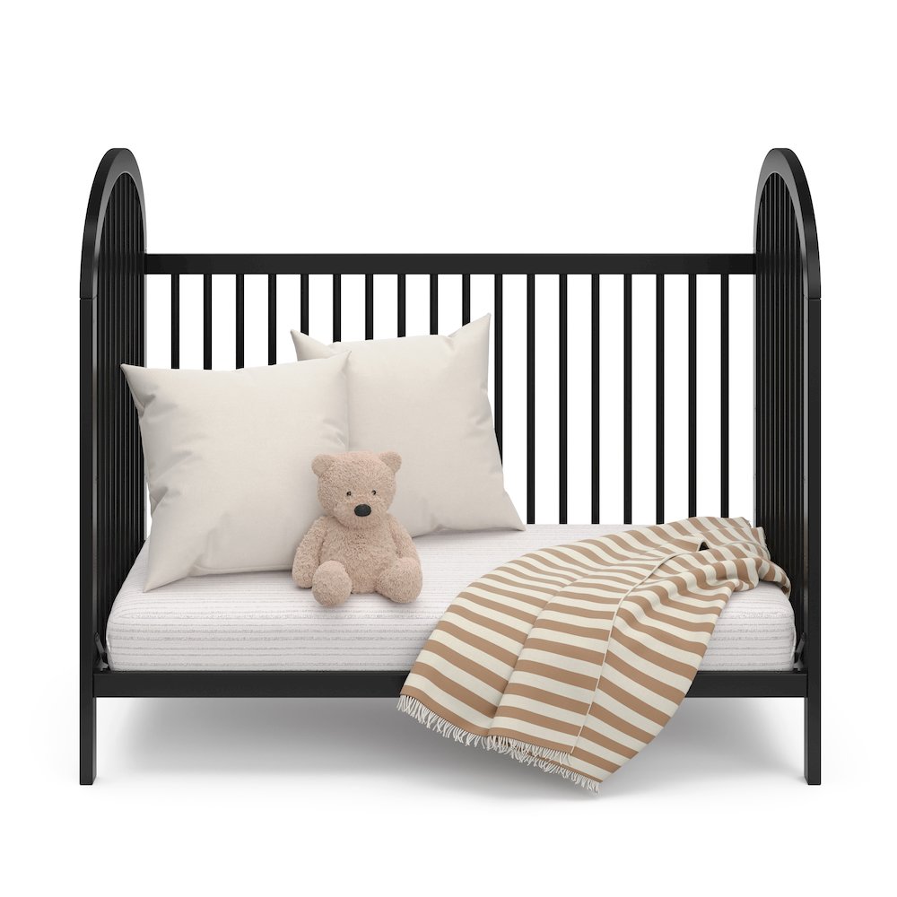 Graco Olivia 3-in-1 Convertible Crib (Black) – GREENGUARD Gold Certified