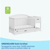 Graco Bellwood 5-in-1 Convertible Crib & Changer with Drawer (White)