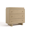 Texas 3 Drawer Chest with Topper-Driftwood