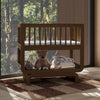 Santorini Deluxe 3-in-1 Convertible Bassinet - Hazelnut