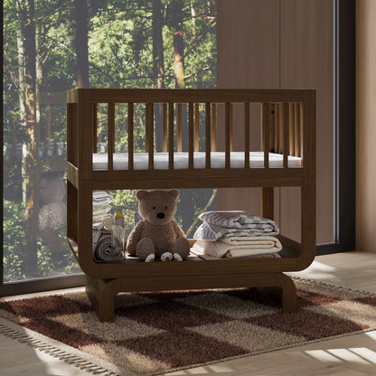 Santorini Deluxe 3-in-1 Convertible Bassinet - Hazelnut