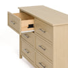 Classic 6 Drawer Dresser- Driftwood