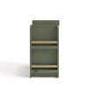 Read-With-Me 3 Drawer Chest with Topper -Olive/Driftwood