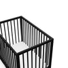 Graco Teddi 4-in-1 Convertible Mini Crib - Black