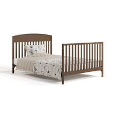 Benton Convertible Crib With Drawer-Hazelnut
