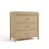 Classic 3 Drawer Chest with Topper- Driftwood