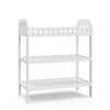 Storkcraft Pasadena Changing Table with Water-Resistant Changing Pad - White