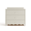 Casablanca 3 Drawer Chest With Topper-Frosted Oat