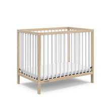 Graco Teddi 4-in-1 Convertible Mini Crib - Natural with White
