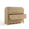 Casablanca 3 Drawer Chest With Topper-Driftwood