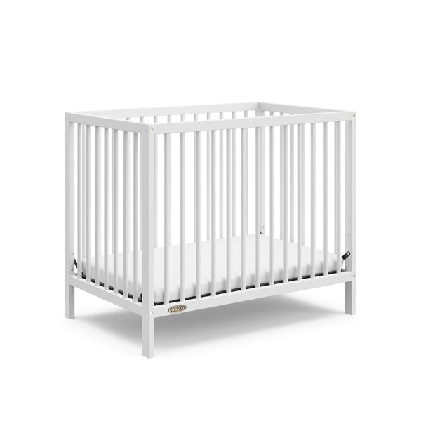 Graco Teddi 4-in-1 Convertible Mini Crib - White