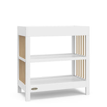 Graco Teddi Changing Table with Water-Resistant Changing Pad - White/Driftwood