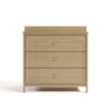 Olivia 3 Drawer Chest with Topper-Driftwood