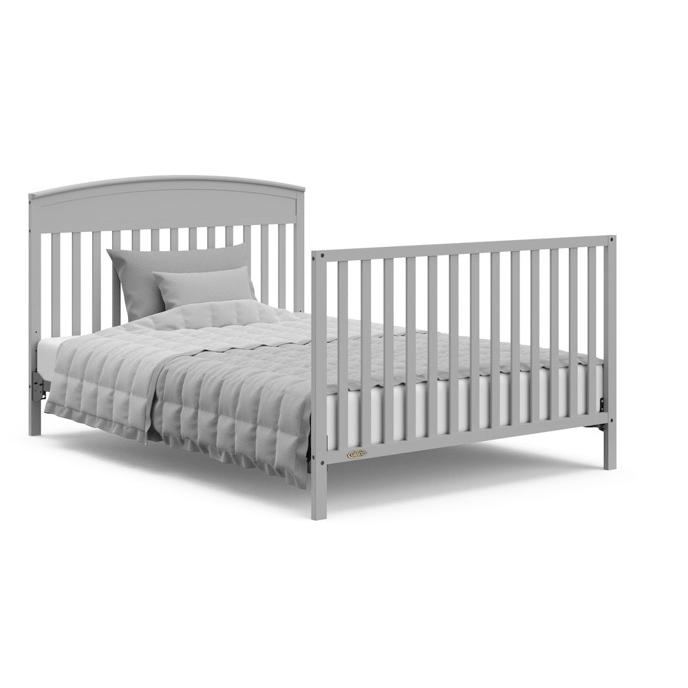 Graco Benton 5-in-1 Convertible Crib (Pebble Gray)