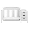 Graco Benton 4-in-1 Convertible Crib and Changer (White)