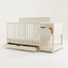 Shiloh Convertible Crib & Changer - Frosted Oat