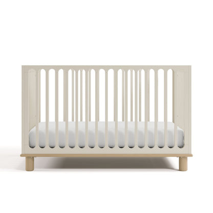 Sicily Convertible Crib- Frosted Oat/Driftwood
