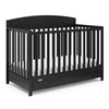 Graco Benton 5-in-1 Convertible Crib with Drawer (Black)