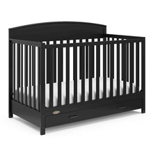 Graco Benton 5-in-1 Convertible Crib with Drawer (Black)