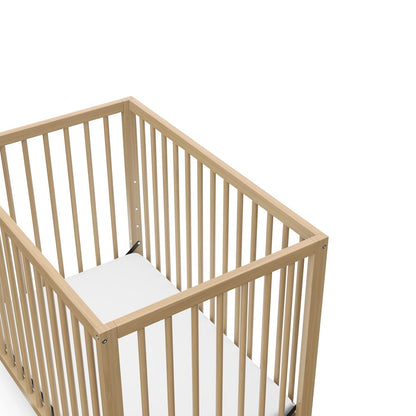 Graco Teddi 4-in-1 Convertible Mini Crib - Driftwood