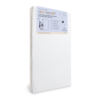 6-Inch Water-Resistant Dual-Sided Crib & Toddler Mattress
