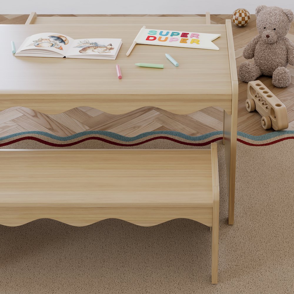 Casablanca Table & Bench Set-Driftwood