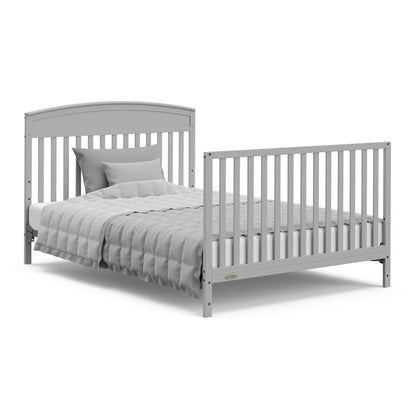 Graco Benton 5-in-1 Convertible Crib with Drawer (Pebble Gray)