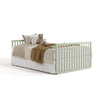 Amalfi Convertible Crib- Sage/Driftwood