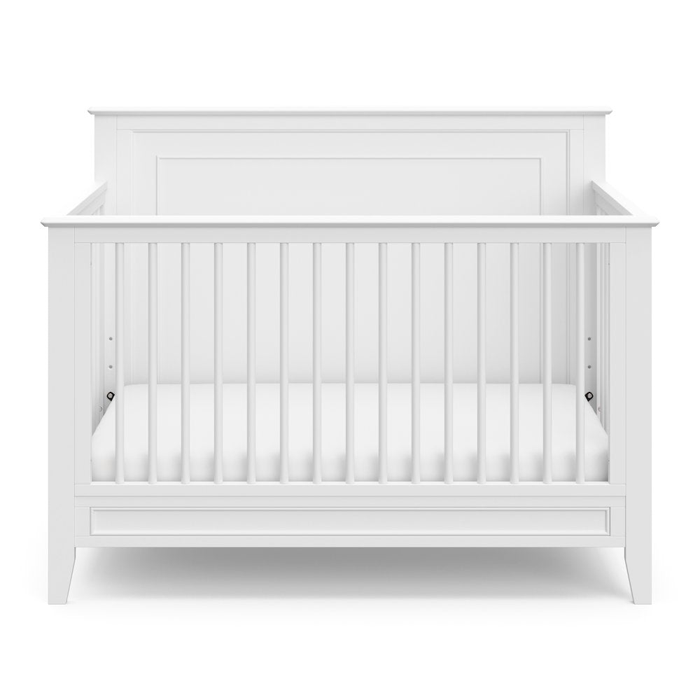Solstice 5-in-1 Convertible Crib - White