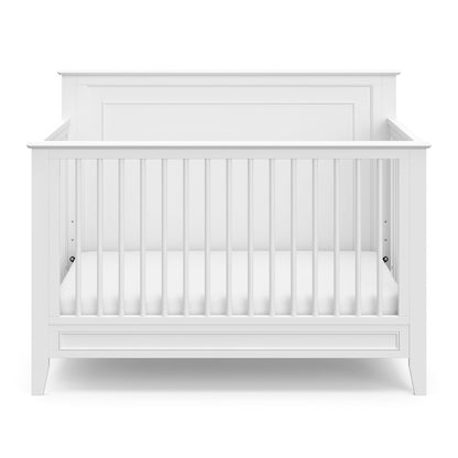 Solstice 5-in-1 Convertible Crib - White