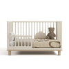 Sicily Convertible Crib- Frosted Oat/Driftwood