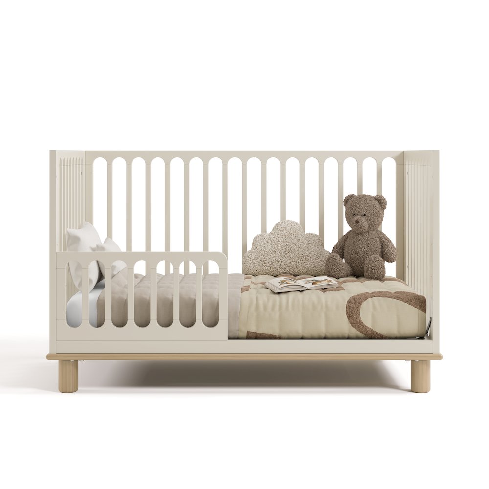 Sicily Convertible Crib- Frosted Oat/Driftwood