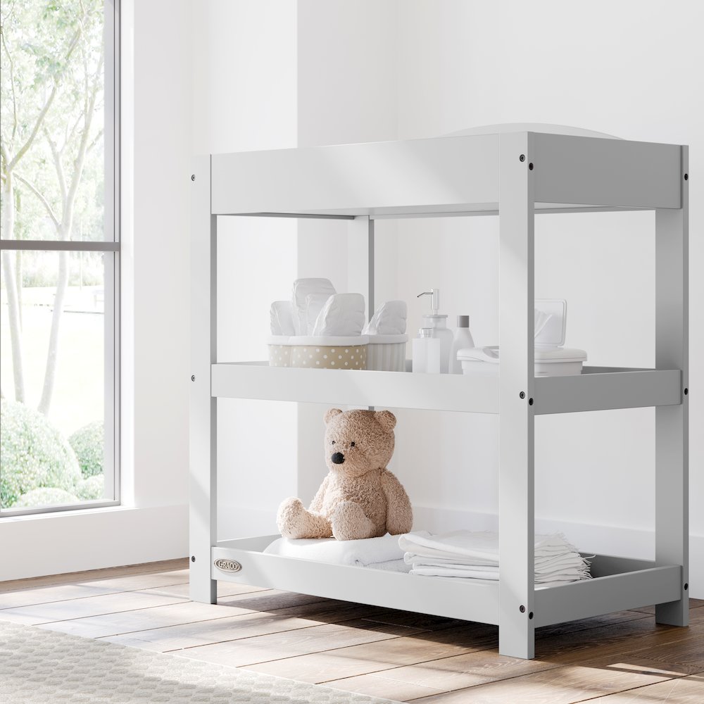 Graco Customizable Changing Table with Water-Resistant Changing Pad