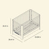 Casablanca Deluxe 5-in-1 Convertible Crib with Drawer - Sage