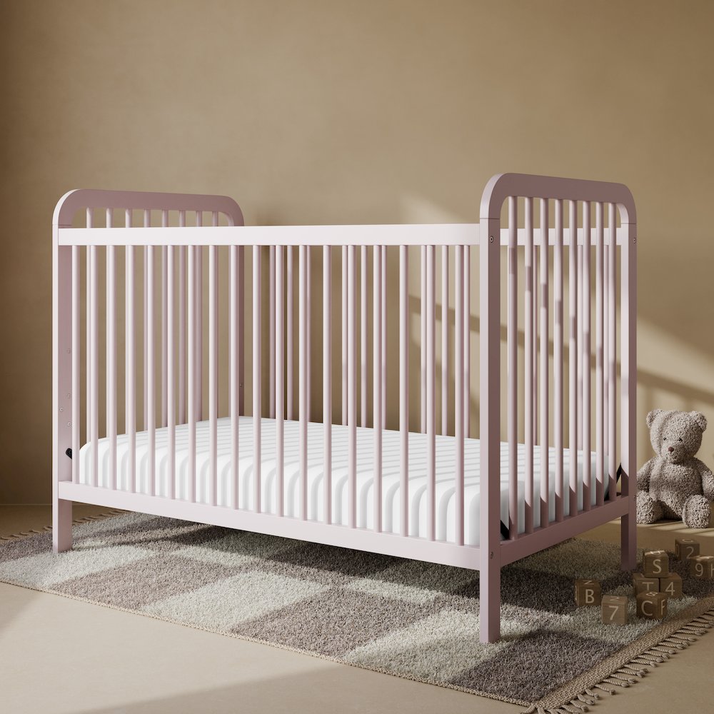 Pasadena 3-in-1 Convertible Crib - Blush