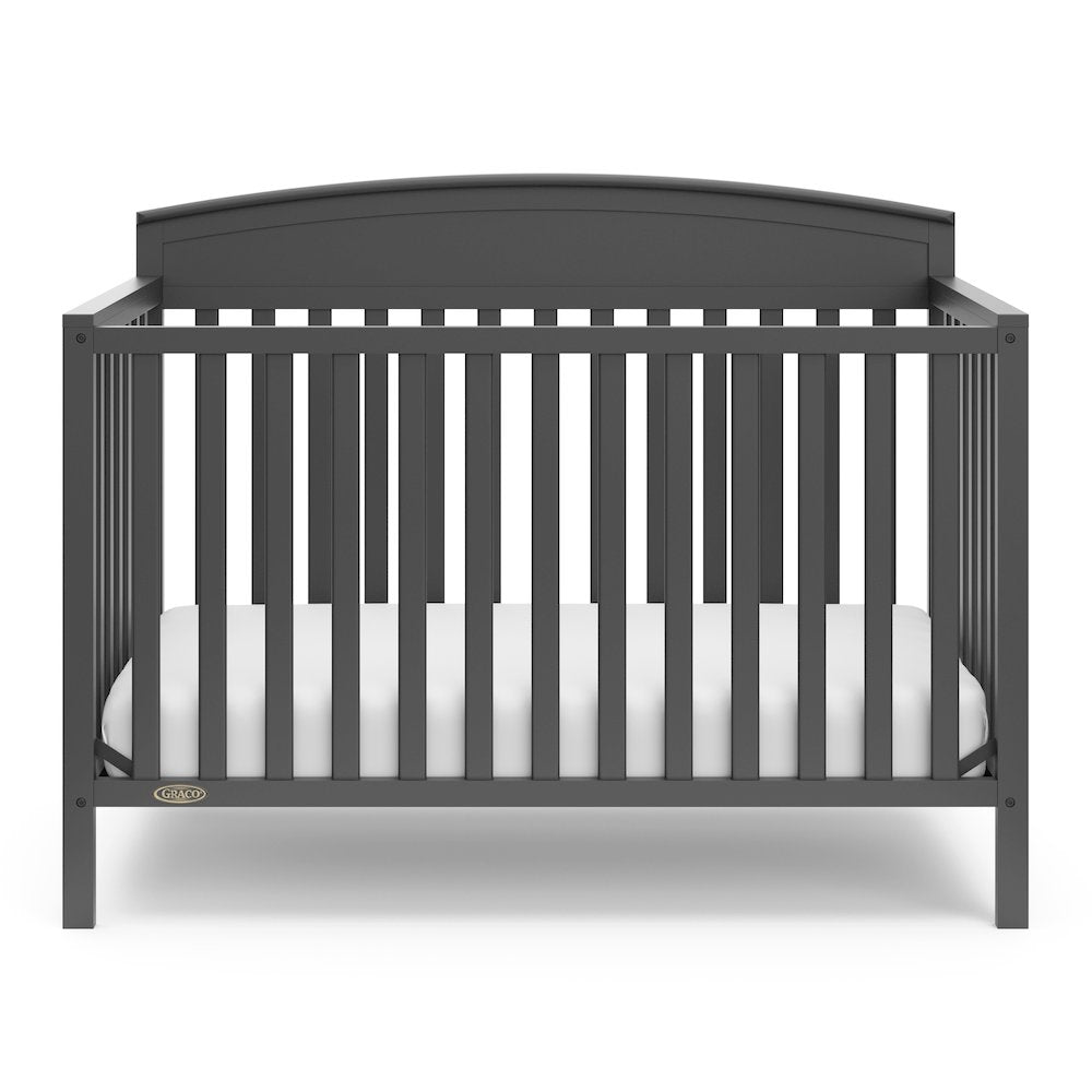 Graco Benton 5-in-1 Convertible Crib (Gray)