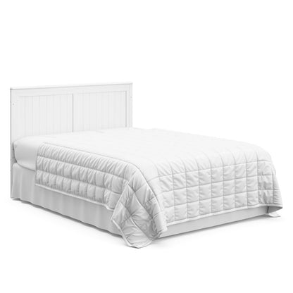 Graco Hadley 5-in-1 Convertible Crib with Drawer (White) –Crib with Drawer Combo