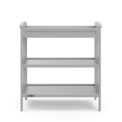 Benton Changing Table with Bonus Water-Resistant Changing Pad - Pebble Gray