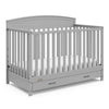 Graco Benton 5-in-1 Convertible Crib with Drawer (Pebble Gray)