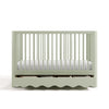 Casablanca Deluxe 5-in-1 Convertible Crib with Drawer - Sage