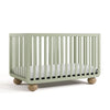 Amalfi Convertible Crib- Sage/Driftwood